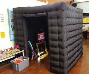 Black Inflatable Photo Booth, An Elegant Addition To Any Event