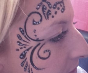 Funky Faces Painting & Glitter Tattoos
