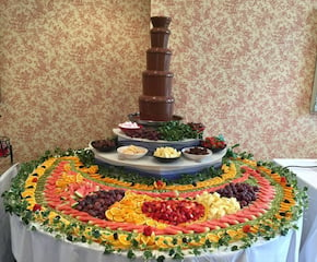 Chocolate Fountain with 10 Dippings