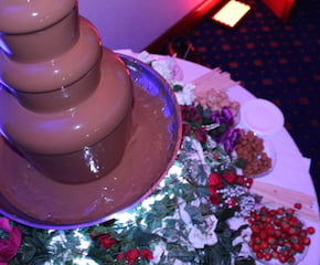 Luxurious Chocolate Fountain With Sensational Sides