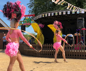 Spectacular Samba Dancers Will Create A Vibrant Atmosphere
