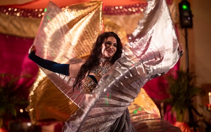 Elegant And Playful Belly Dancer Will Add A Sparkle To Any Event