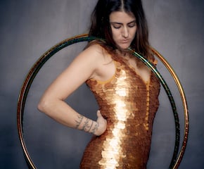 Hula Hoop Performer for Events - Staged or Ambient