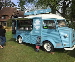 Unlimited Crepes & Galettes Served From Citroen H Van