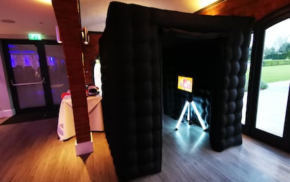 Black Inflatable Photo Booth, An Elegant Addition To Any Event