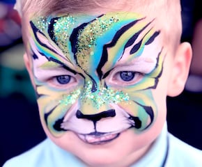 Colourful Face Painting with Lots of Fun