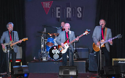 'The Retros' Band Playing Classic  Party Tracks from across the decades.