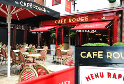 Cafe Rouge for hire