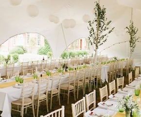 Furnished 20ft x 20ft Capri Marquee