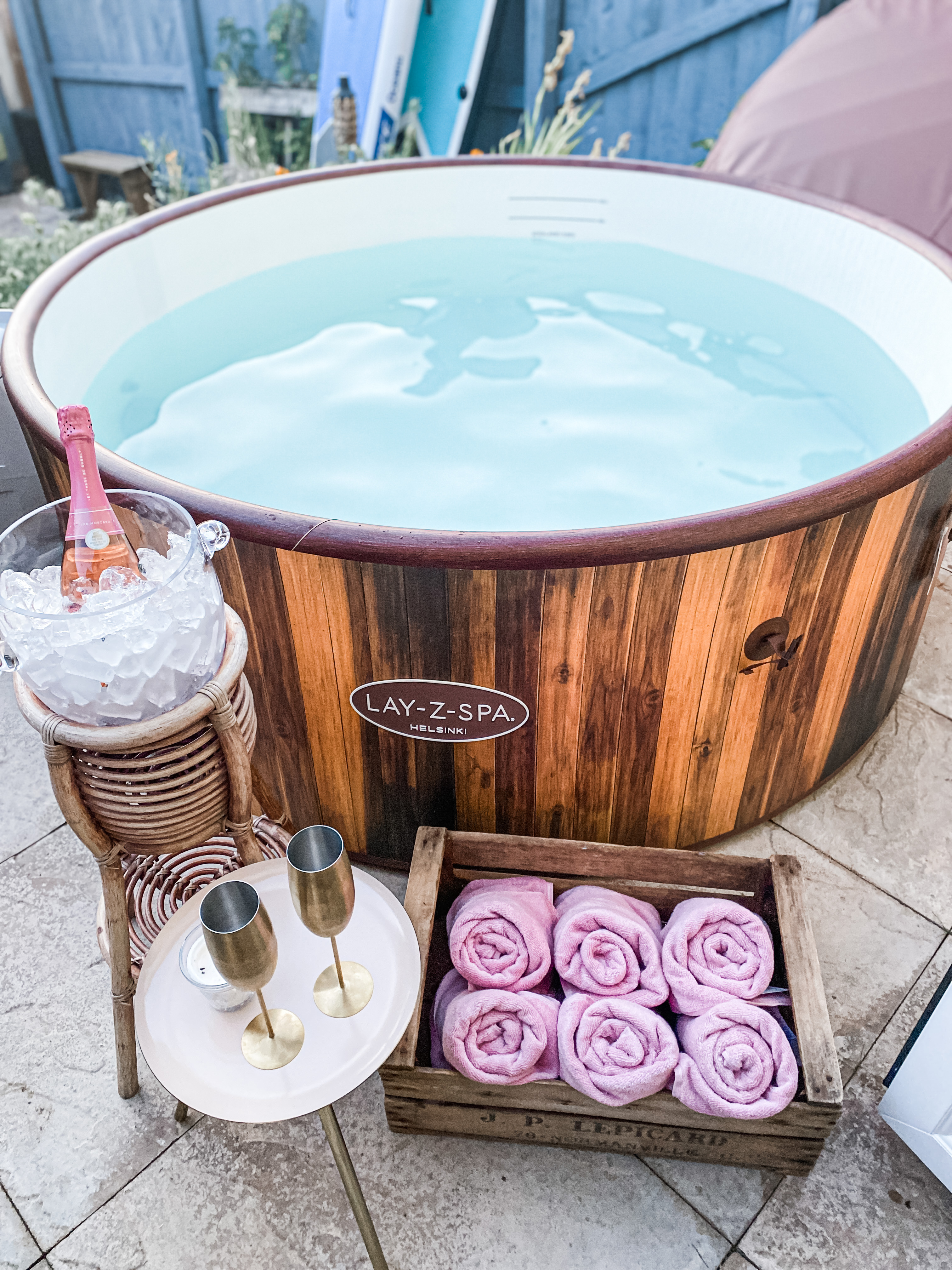 Celebrate with Luxury Wooden Design Hot Tub