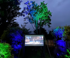 Luxury Outdoor Garden Cinema