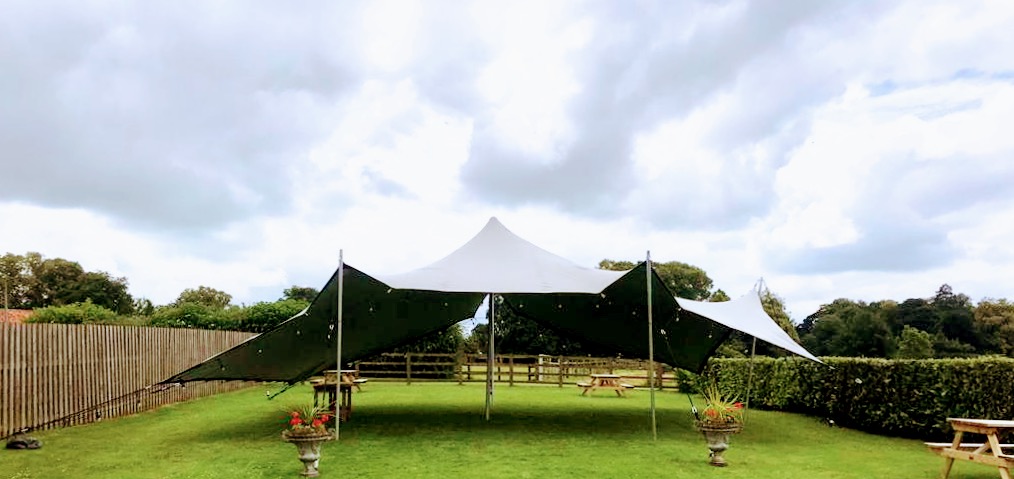 10 x 7.5 Meter Elegant & Adaptable Stretch Tent