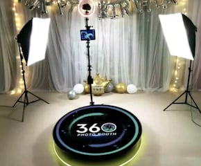 360 booth hire spin Video Slow Motion effects