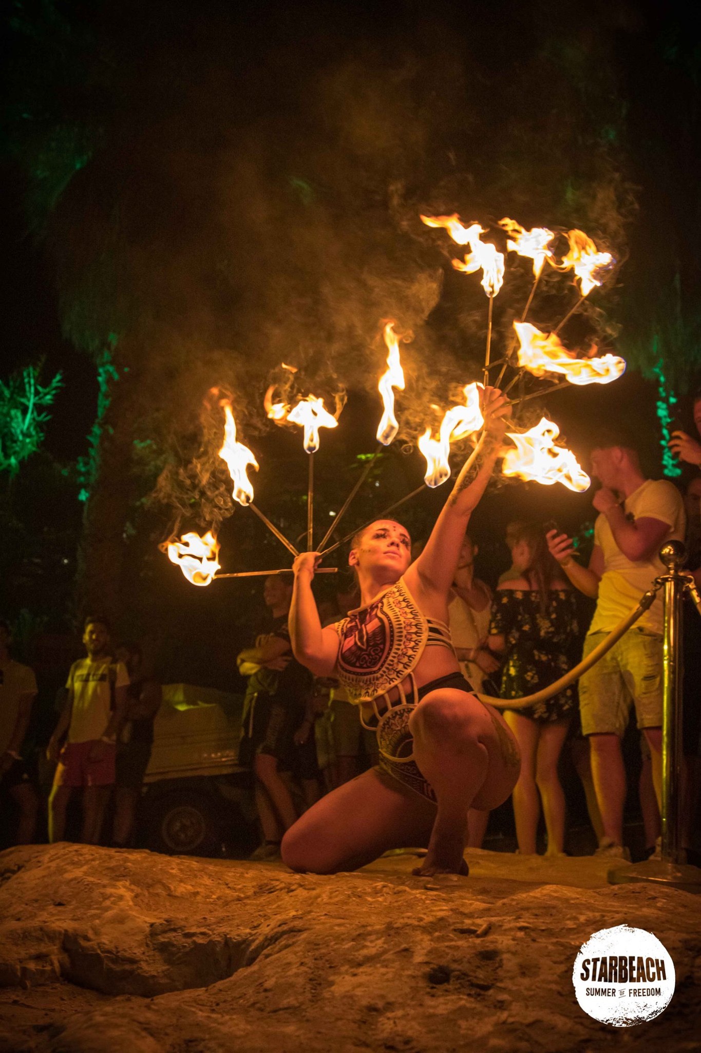 Heat Things Up with Our Spectacular Fire Performer