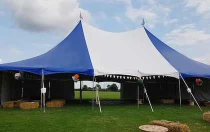 Small Top Tent Hire Marquee 200 Capacity