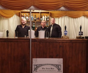 Bar Hire and Staffing Services if you are providing your own drinks