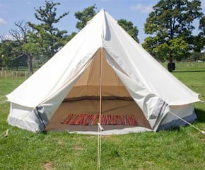 Beautiful 4m Boho Style Bell Tent