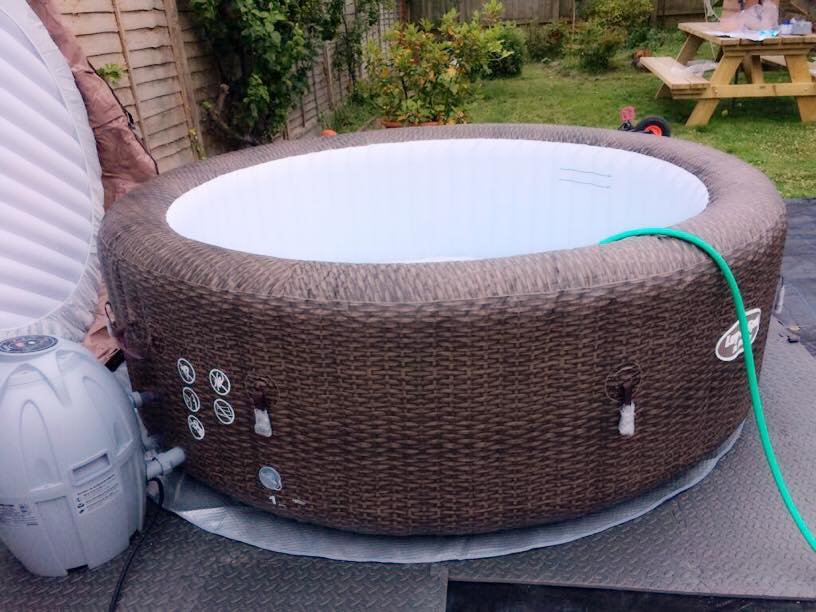 40 Degrees of Bubbling Bliss with Professional Hot Tub