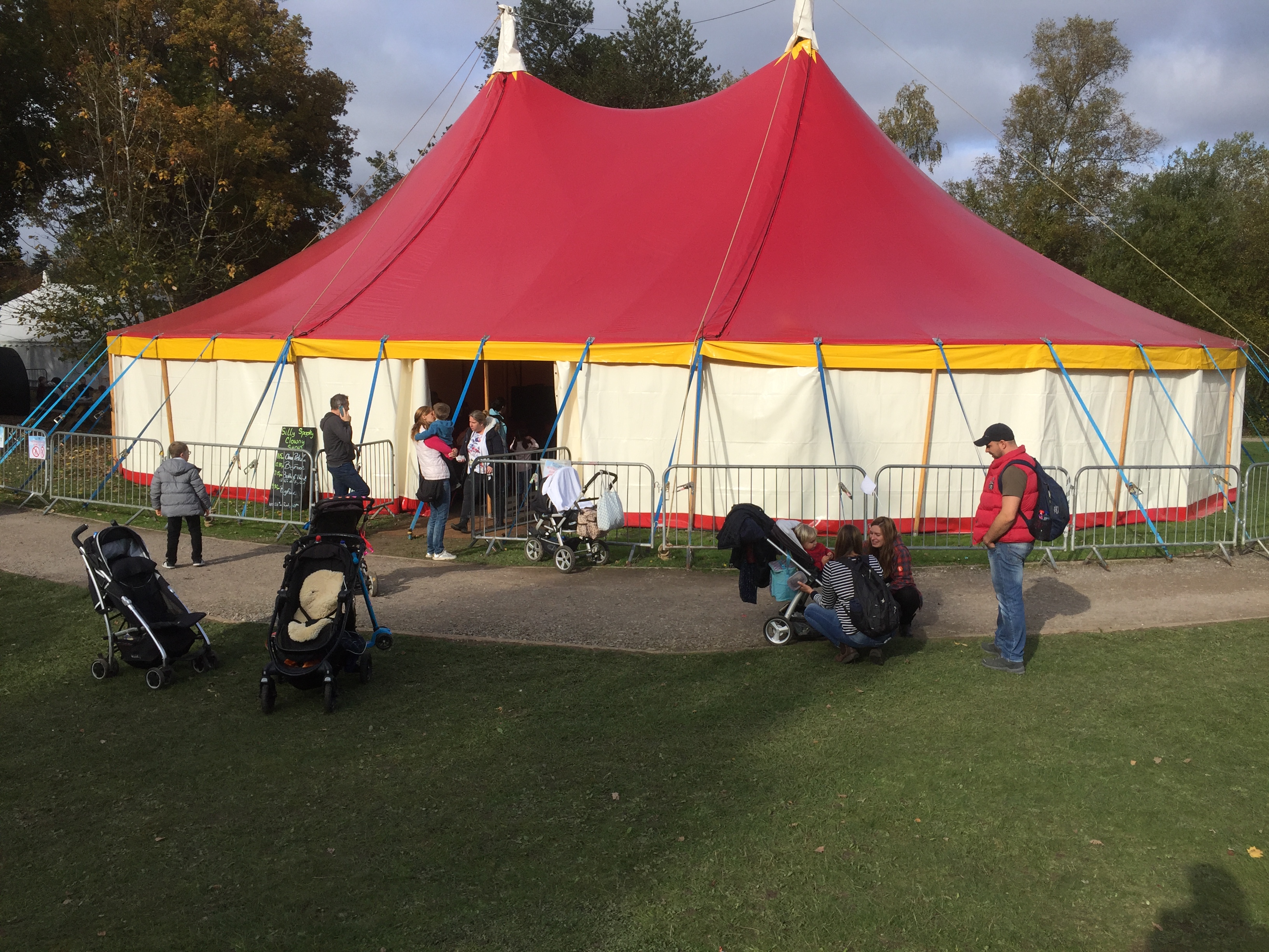 15x17m Big Top Hire for hire at events and festivals.