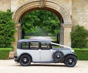 Superb genuine vintage wedding cars to make the day extra special.