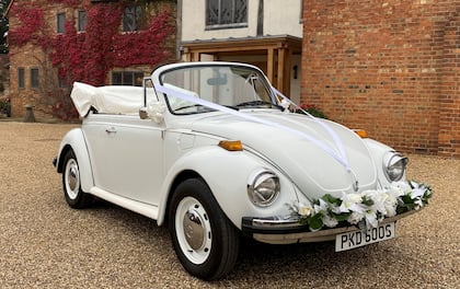 'Eden' Triple White Convertible VW Beetle