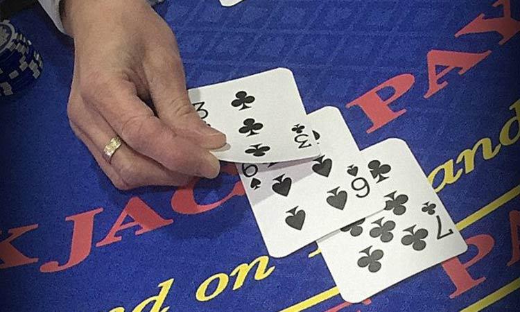 Blackjack Table Casino & Croupier add a Touch of Class & Excitement. 