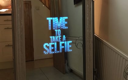 Magic Mirror with User-friendly Interactive Touchscreen
