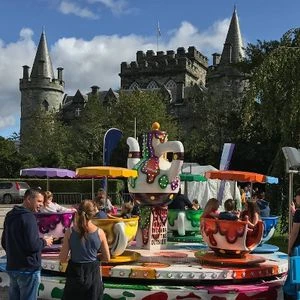 Stewarts Amusements Arctic climbing wall hire
