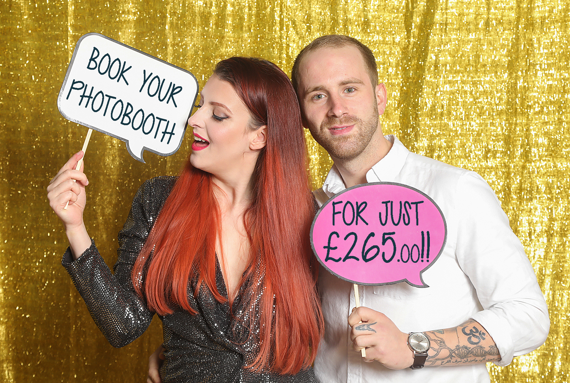 Professional Studio-Style Open Photo Booth For Any Occasion