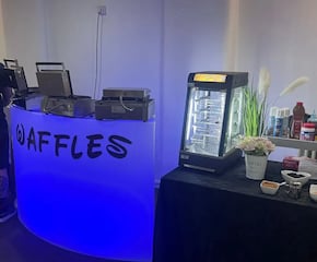 Fresh Waffle Sticks with Your Choice Of Toppings
