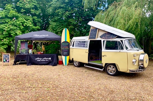 All-Inclusive Prosecco Bar Served From Retro Van