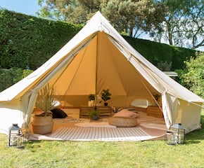 The Chill-Out 5 Metre Bell Tent - Seats up to 10