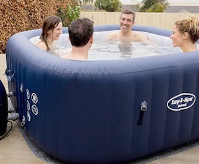 6 Person Inflatable Hot Tub - Perfect for Any Occasion
