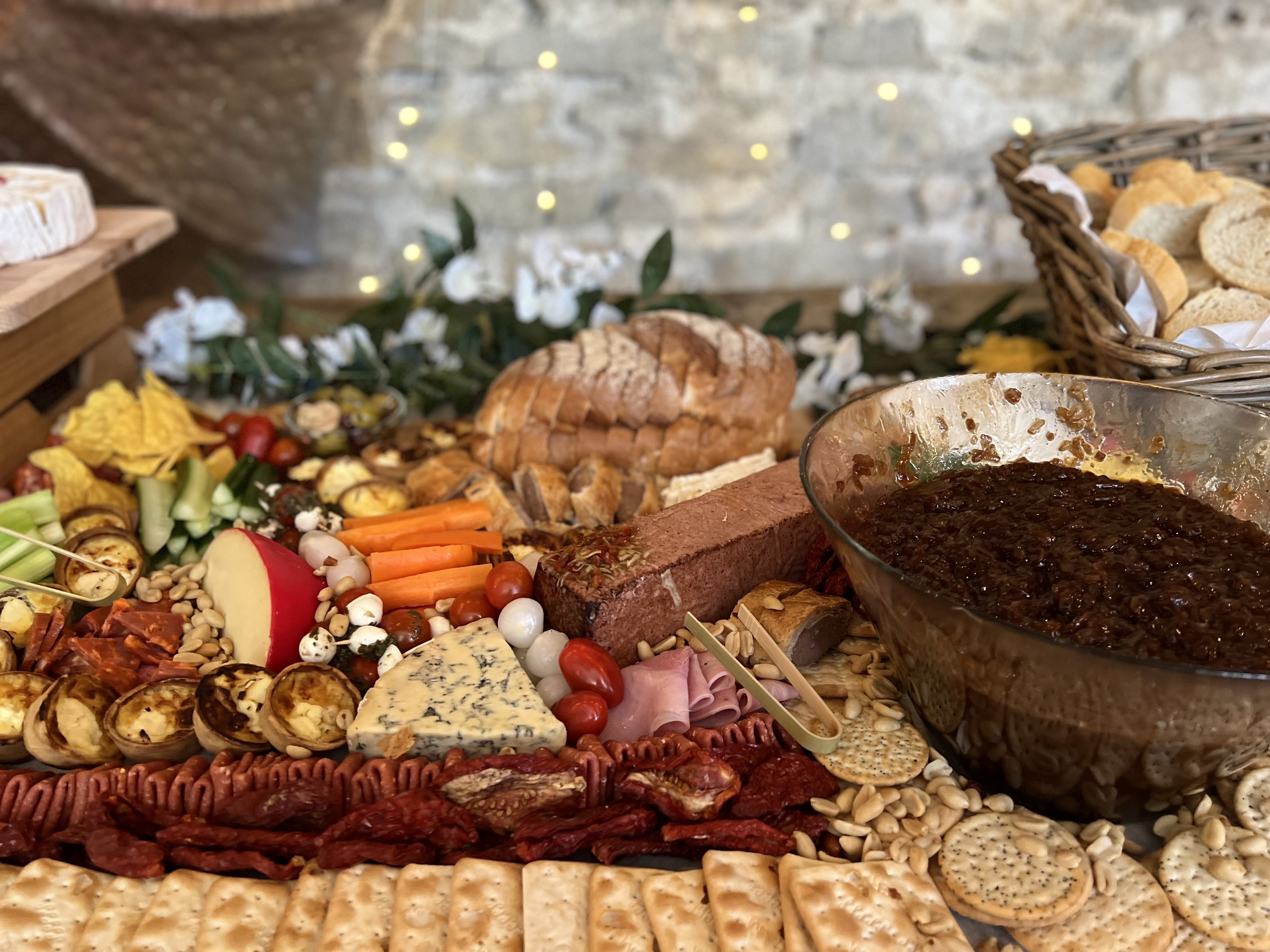 Finger-Licking, Eye Catching Graze Table with HomeMade Favourites