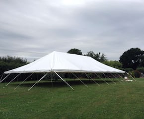 Furnished Stunning Traditional 9 x 18 Marquee