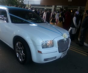 Stunning Chrysler Baby Bentley Wedding Stretch Limousine