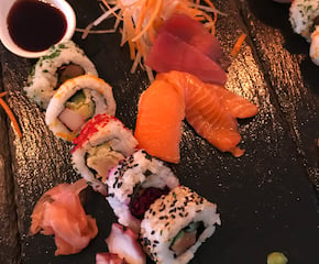 Sushi & Sashimi Crafted In Front Of You