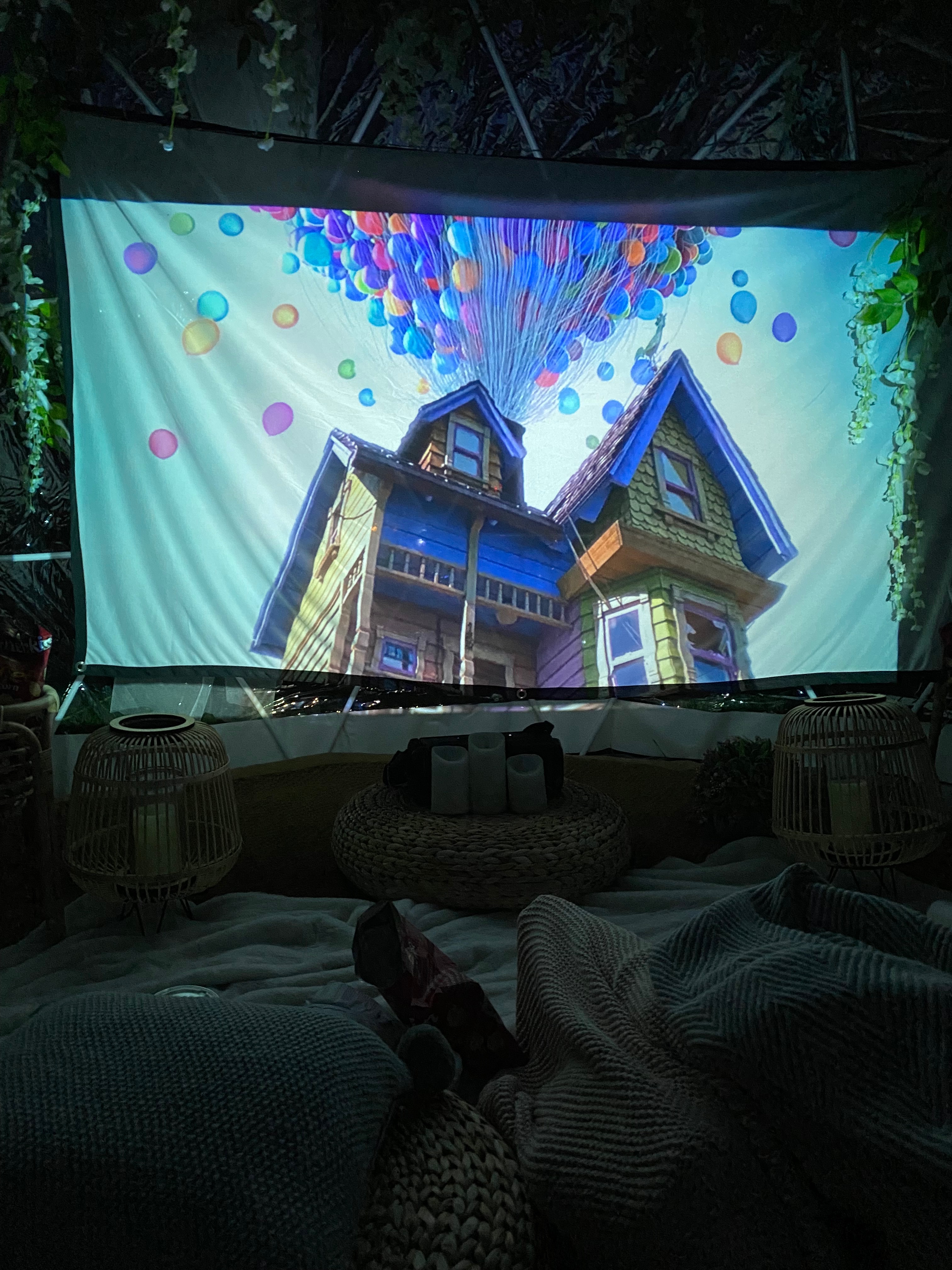 Luxury Movie Night Igloo Dome Overnight Hire