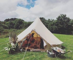 Luxury Bell Tent Hire for Sleepover Parties