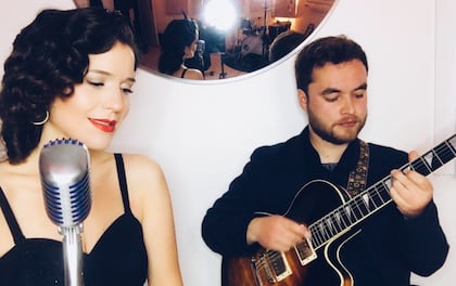 Elegant Jazz & Swing Duo with Female Vocals and Guitar