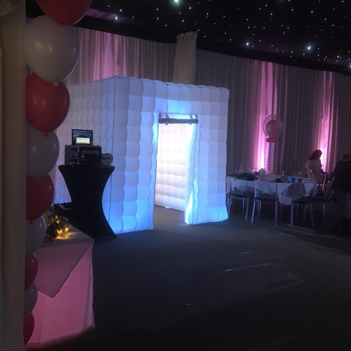 Inflatable Photo Booth & Props, Instant Prints & Attendant