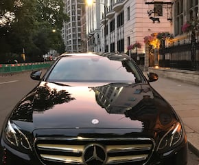 Simply the Best E-Class Mecedes with Lady Chauffeur