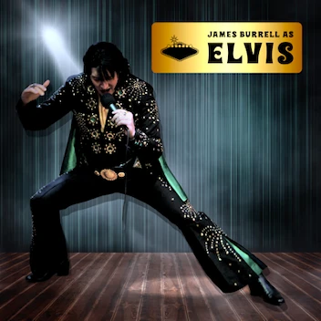 James Burrell as Elvis Presley