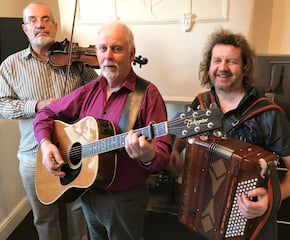 Black Velvet Band Trio Playing Irish Folk Music