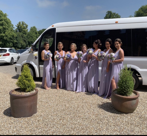 Luxury White VIP Minibus