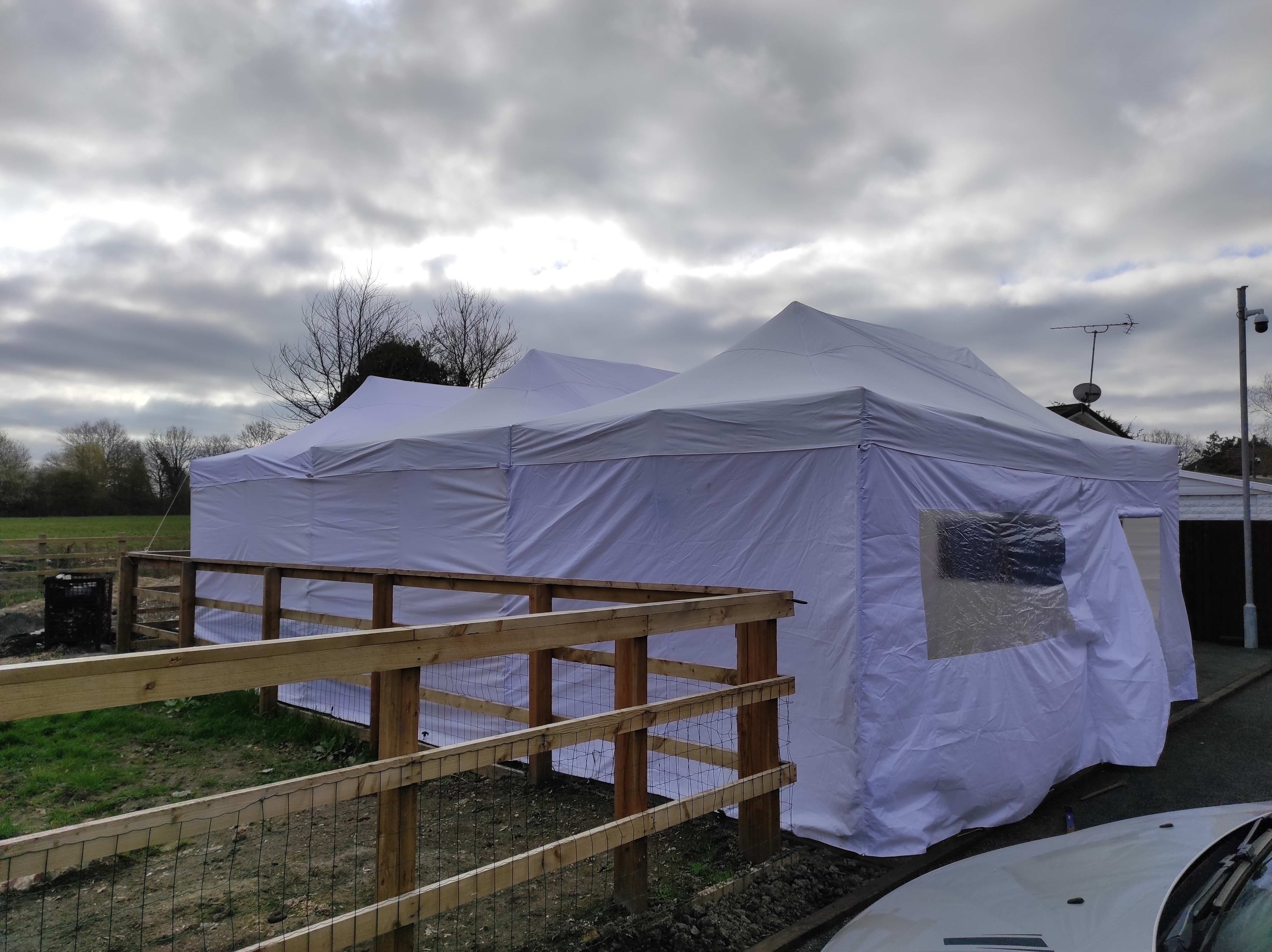 12m x 6m Pop Up Marquee Gazebo