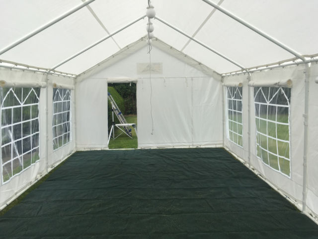 Elegant & Sturdy White 4m x 6m Party Tent Marquee