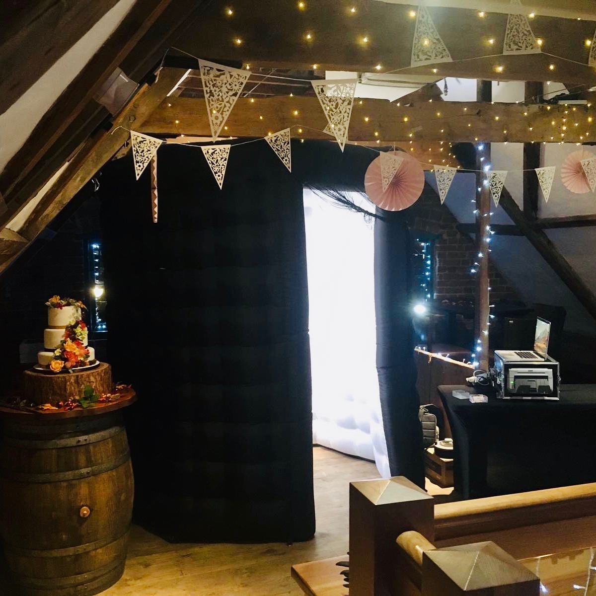 Inflatable Photo Booth & Props, Instant Prints & Attendant