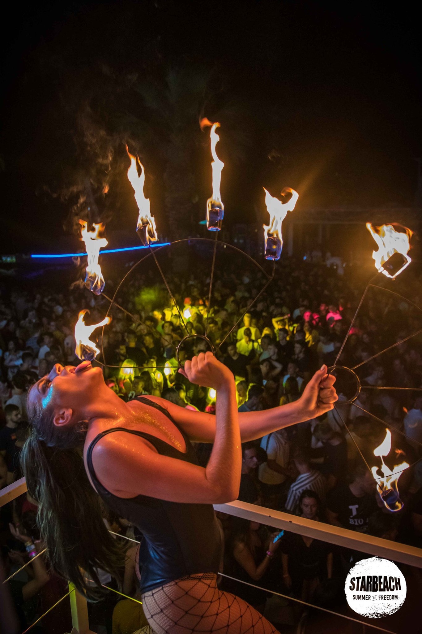 Heat Things Up with Our Spectacular Fire Performer