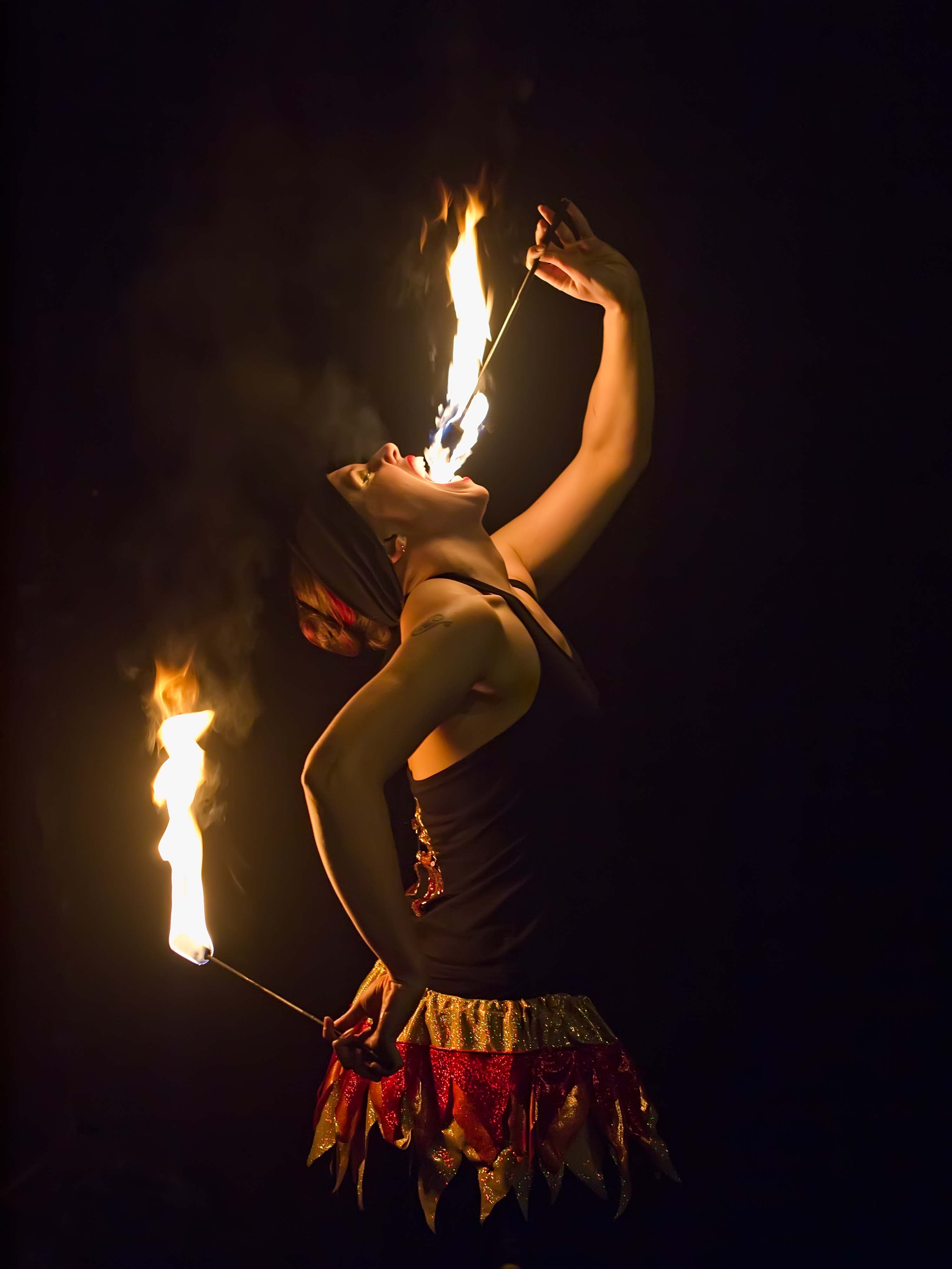 Thrilling Fire Show Extravaganza